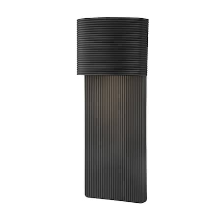 Troy Lighting Tempe 1 Light Wall Sconce 17 In. Soft Black B1217-SBK