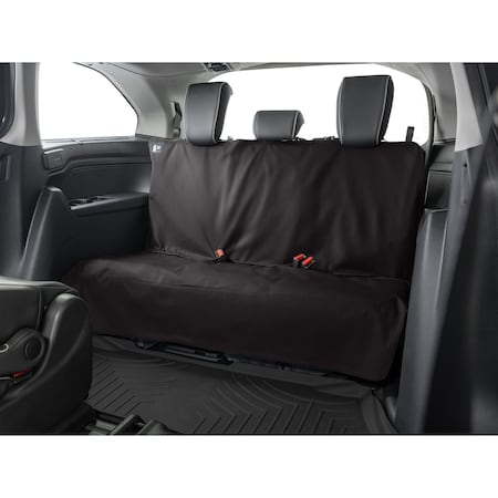 Weathertech Black Seat Protector, Universal Interior Protection  Automobile, Pet DE2211CHBX