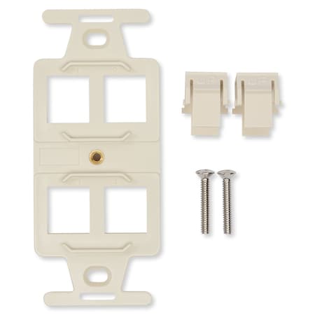 Belden KEYCONNECT 106 ADAPTERELEC.WHITE 2 PORT AX104121