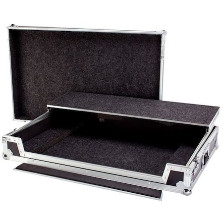 Deejay Led Fly Drive Case For Pioneer DDJRZX Pro DJ Controller or Similarly Sized Equipment w/Laptop Shelf w/W TBHDDJRZXWLT