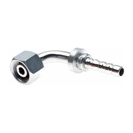 Gates Female DIN 24 Cone Swivel-Hvy Series with O-Ring-90 Bent Tube GlobalSpiral G20730-1630