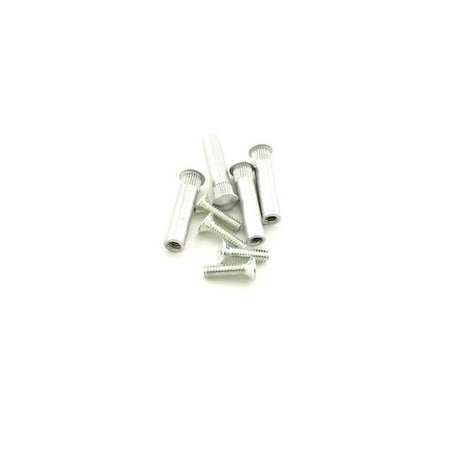 Dormakaba Dormakaba Commercial Hardware QDC Sex Nuts Aluminum Finish 8Q00097-689