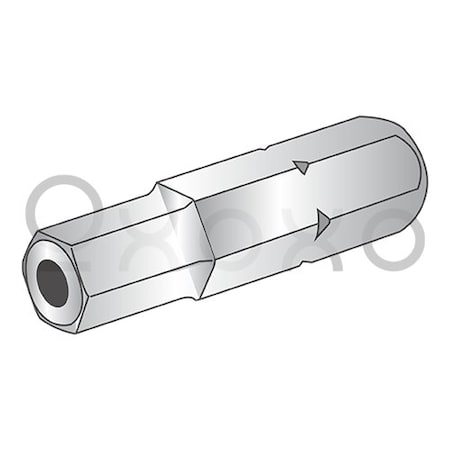 Oxoxo 5/32X1X1/4 Hex Tamper Insert Bit, 25PK 644122