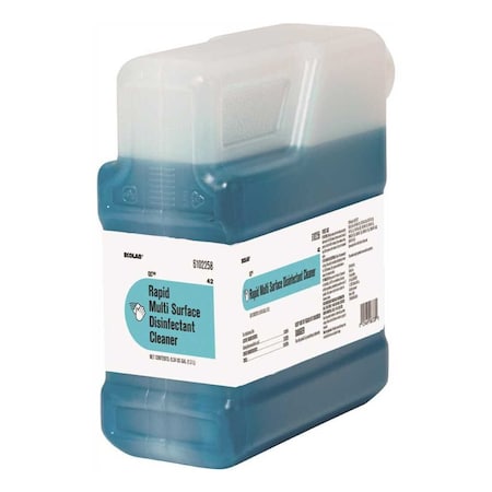 Ecolab Rapid Multi Surface Disinfectant Cleaner 1.3l, 2PK 6102258