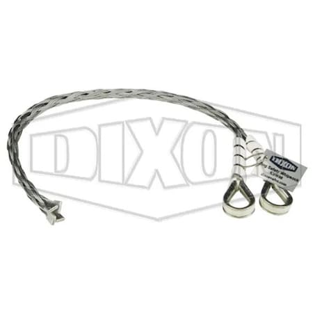 Dixon King Safety Whipsock, For Use with 0.5512 to 0.7874 in OD Hoses, 1/2 in, 3000 psi, Carbon Steel KSW08
