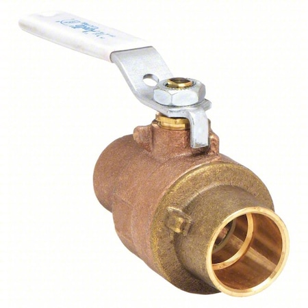 Apollo Valves 1-1/2" Sweat Bronze Ball Valve 2-Way 77CLF20701A
