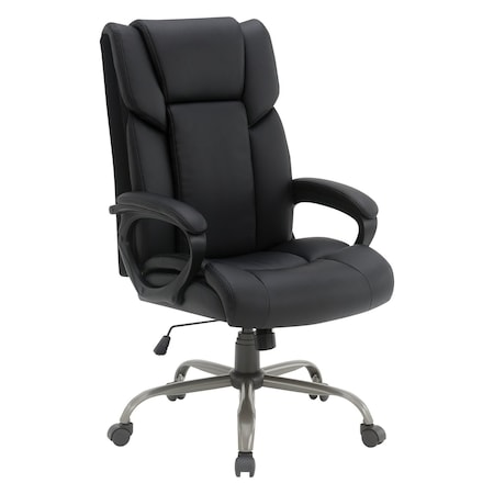 Office Star Executive Seating Chair, Flack Faux Leather FL14570-u6
