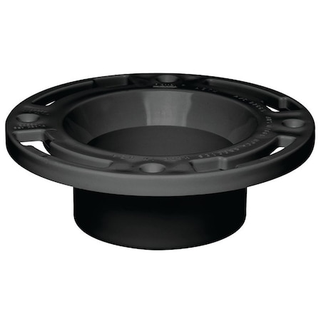 Oatey Abs 3in Closet Flange W/Cap 43506