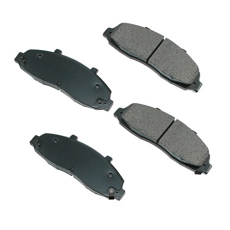 Akebono 98-03 Ford-F150 02 Linc Blackwood:Front Street Perf Pad, Asp679 ASP679