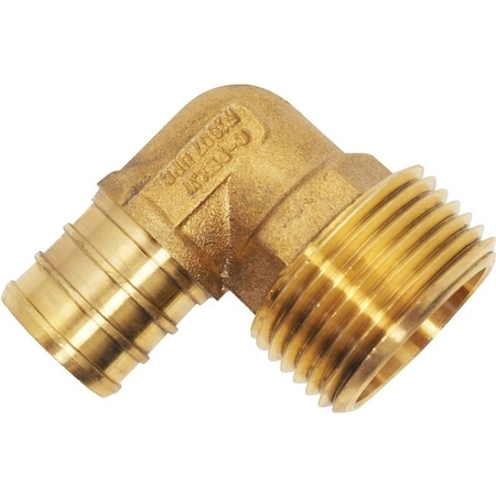 Apollo Valves Pipe Elbow, 34 in, MNPT, 200 psi Pressure APXME34