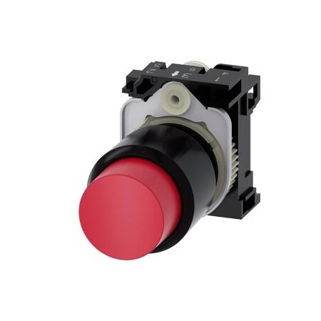 Siemens PUSHBUTTON, COMPACT, WITH EXTENDED STROKE 12MM, 22MM, ROUND 3SU1200-0FB20-0AA0-ZY19