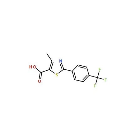 Ak Scientific 4-Methyl-2-(4-(trifluoromethyl)phenyl)thiazole-5-carboxylic acid (5g), CAS 144059-86-9 7081AA-5g