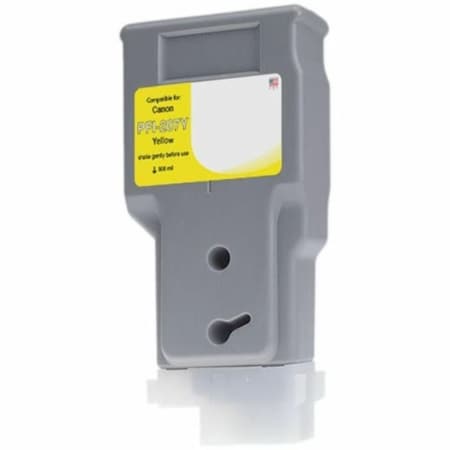 Cig WF Non-OEM New Yellow Wide Format Ink Cartridge for Canon PFI-207 WCPFI207Y