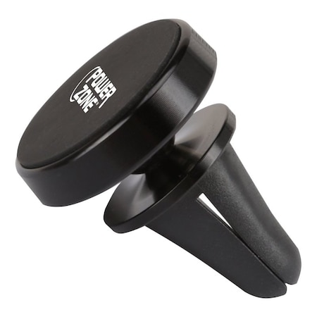 Powerzone Car Cell Phone Holder, Aluminum Alloy  Magnet, Black, Magnetic Mounting C11
