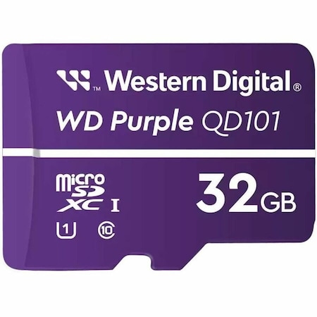 Sandisk Technologies WD Purple 32 GB microSDXC - 3 Year Warranty WDD032G1P0C-85AEL0