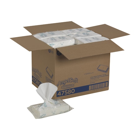 Georgia-Pacific Angel Soft Professional Series 2 Ply Facial Tissue, 96 Sheets, 54 PK 47580