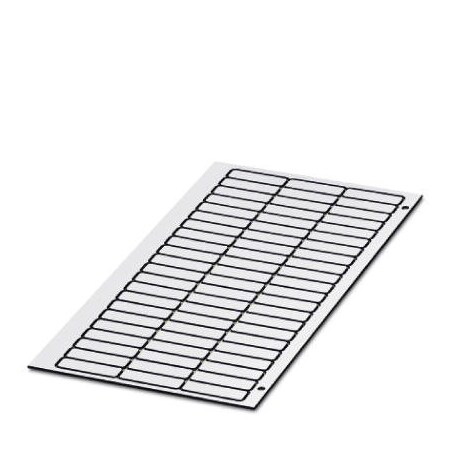 Phoenix Contact GPE 27X 8 WH/R Engraving material Sheet 0815198