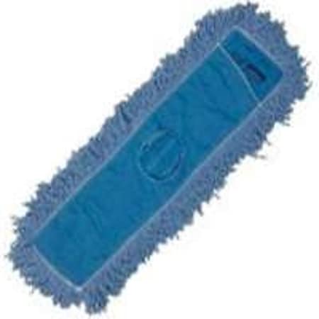 Rubbermaid FGJ25500 BL00 Dust Mop Head, Polyester, Blue FGJ25500BL00