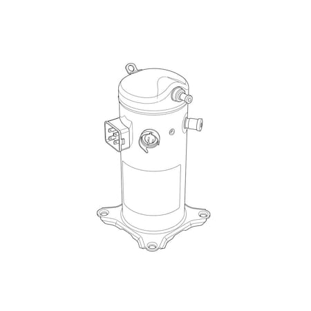 Nordyne 200/230v3ph R410a Compressor 1049475R