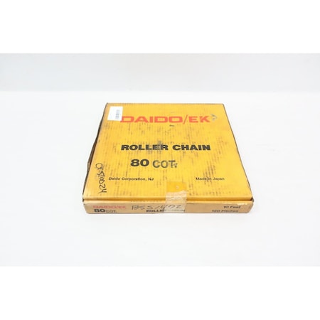 Daido 10FT SINGLE ROLLER CHAIN 80 COT