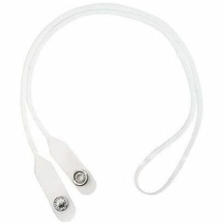 Brady Break Away Frosted Vinyl Neck Strap with Snap Closure - 27" Length - Vinyl - 100 2135-0050