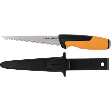Fiskars Pro POWER TOOTH 6''Drywall Jab Saw with Sheath 730100-1001