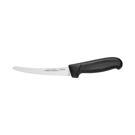 Dexter Russell Boning Knife, 6 in Blade, Black Handle 27283