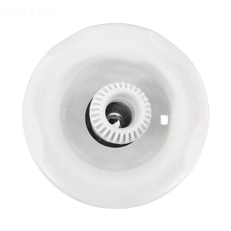 Powerhouse 5-Scallop Directional Thread in Power Storm Gunite Jet Internals, White PO975749