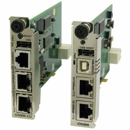 Transition Networks CONVERTER, ION MANAGEMENT MODULE WITH USB CLI IONMM