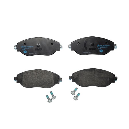 Hella Brake pad set not prepared for wear warning indicator T2732 for AUDI / VOLKSWAGEN 355031751