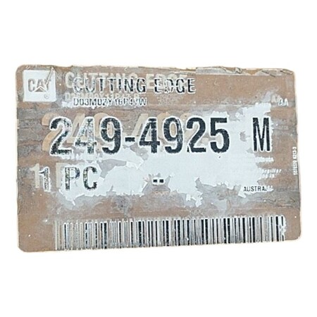 Caterpillar CUTTING EDGE, CATERPILLAR OEM 2494925 2494925
