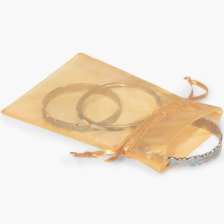 Nashville Wraps Champagne Organza Favor Bags, 4x6, 10PK B00128
