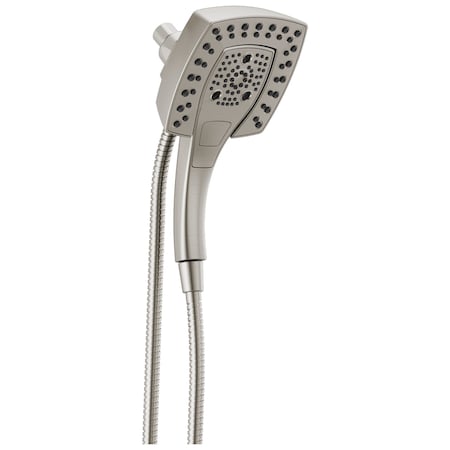 Delta Universal Showering Components H2OKinetic In2ition 5-Setting Two-in-One Shower 58474-SS-PR