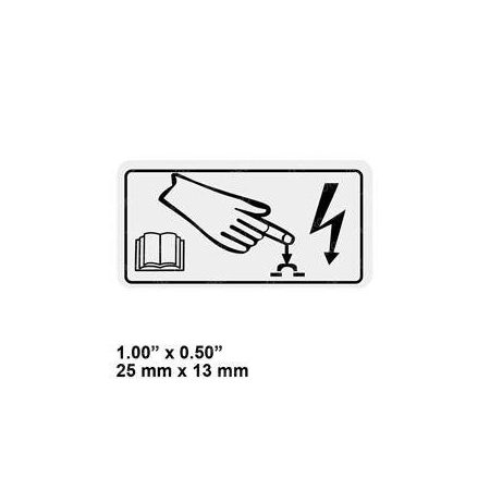 Skyjack REPLACEMENT DECAL, POWER RESET 117387