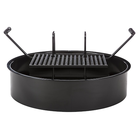 Jamestown Advanced Products Fully Adjustable Fire Ring, 31" x 9" RFULL-9-ST