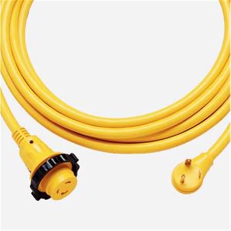 Marinco 30SPPRV Extension Cord 30 Amp Yellow M1D-30SPPRV