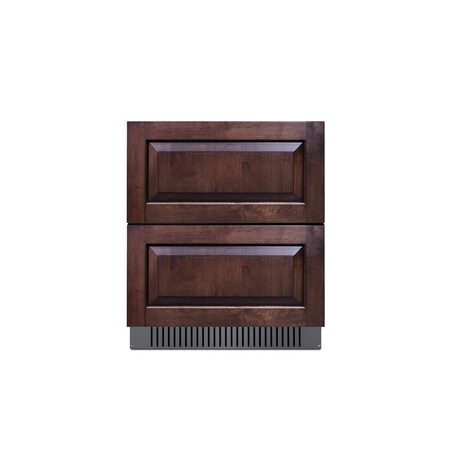 Summit 27in Wide 2-Drawer All-Refrigerator, ADA Compliant Panels Not Included SPR275OS2DPNRADA