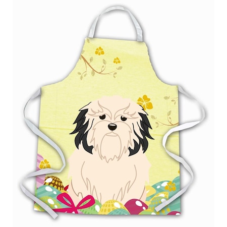 Carolines Treasures Easter Eggs Lowchen Apron BB6019APRON