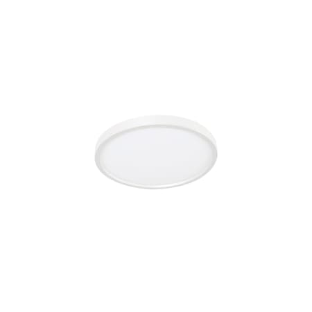 Afx Edge Round 08in. LED Flush Mount, 120V, 15W, 5 CCT, White EGRF08LAJD5WH