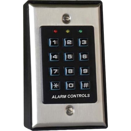 Alarm Controls Self-Contained Backlit Digital Keypad KP-100