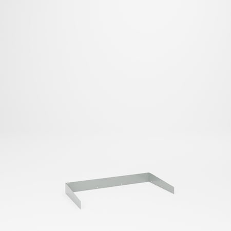 Pucel Side and Back Stop, 48 in W x 24 in D x 5 in H, Putty 2448