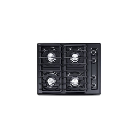 Summit Appliance 24 in Wide 4-Burner Gas Cooktop TNL033I