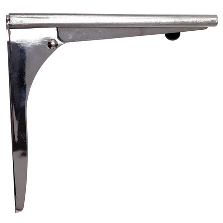 Component Hardware 7 in. Chrome Plated Folding Bracket CHJ174273