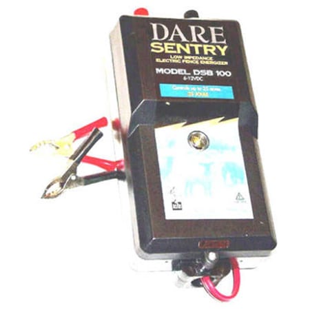 Dare Products DSB 100 Sentry Series Electric Fence Energizer 0.25 Joule Output 133902