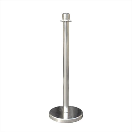 Captain Cold 12 in. Flat Base Taper Mirror Stainless Steel Post with Taper Post Ring CA3272373