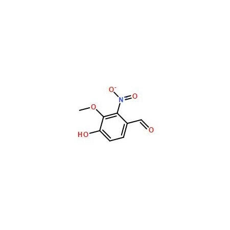 Ak Scientific 4-Hydroxy-3-methoxy-2-nitro-benzaldehyde (25g), CAS 2450-26-2 Z2879-25g