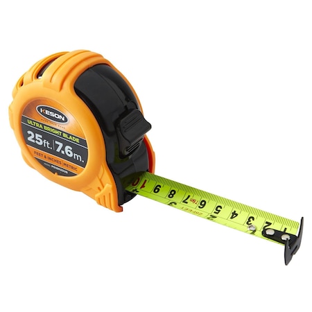 Keson 25 ft Tape Measure, 1 in Blade PG18M25UB