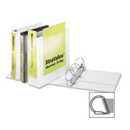 Cardinal Slant D-Ring Binders- 1.5 in. Capacity- White CRD17400CB