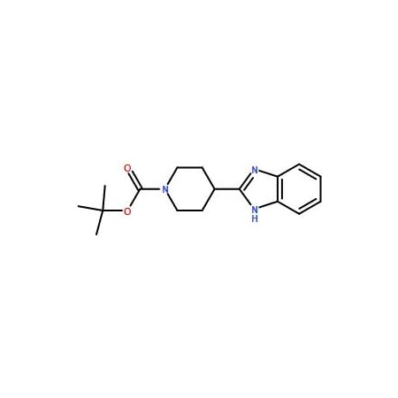 Ak Scientific tert-Butyl 4-(1H-benzo[d]iMidazol-2-yl)piperidine-1-carboxylate (5g), CAS 953071-73-3 X5059-5g