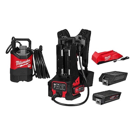 Milwaukee Tool MXF Submersible Pump+FORGE XC8.0 Battery MXF211-1XC, MXFXC608